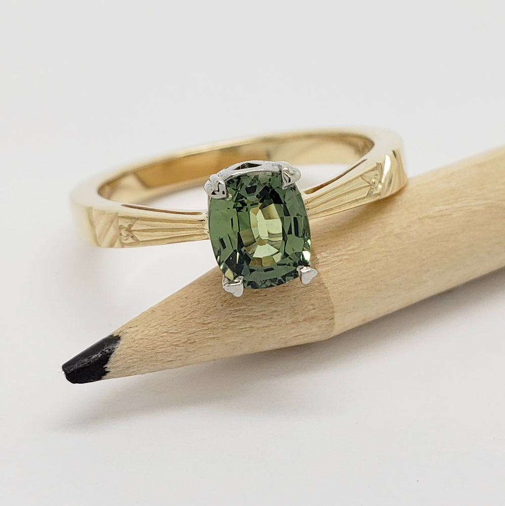 Sapphire Engagement Ring | Era Design Vancouver Canada