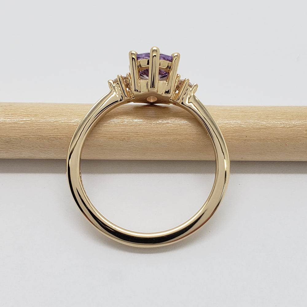 Lavender Sapphire Engagement Ring | Era Design Vancouver Canada