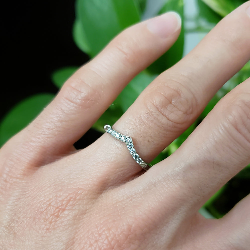 Canadian Diamond Wedding Ring | Era Design Vancouver Canada