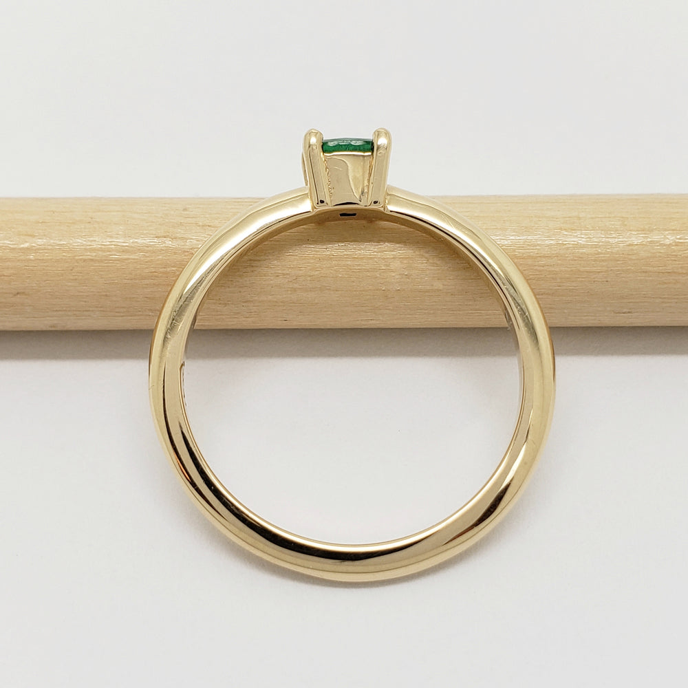Emerald Engagement Ring | Era Design Vancouver Canada