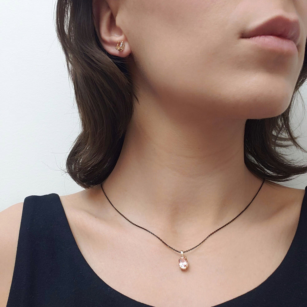 Morganite Pendant | Era Design Vancouver Canada