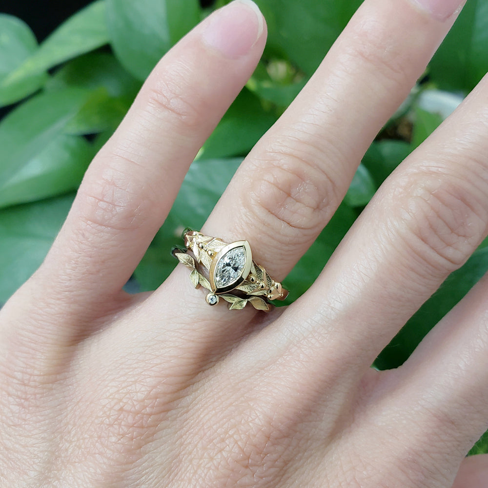 Lab Diamond Engagement Ring | Era Design Vancouver Canada