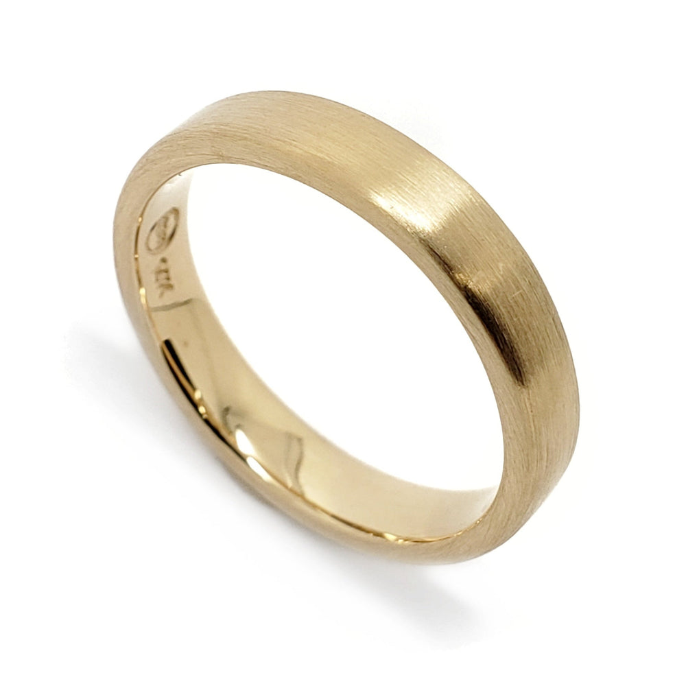 Yellow Gold Wedding Ring  | Era Design Vancouver Canada