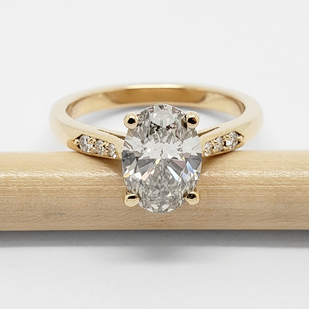 Lab Grown Diamond Engagement Ring | Era Design Vancouver Canada
