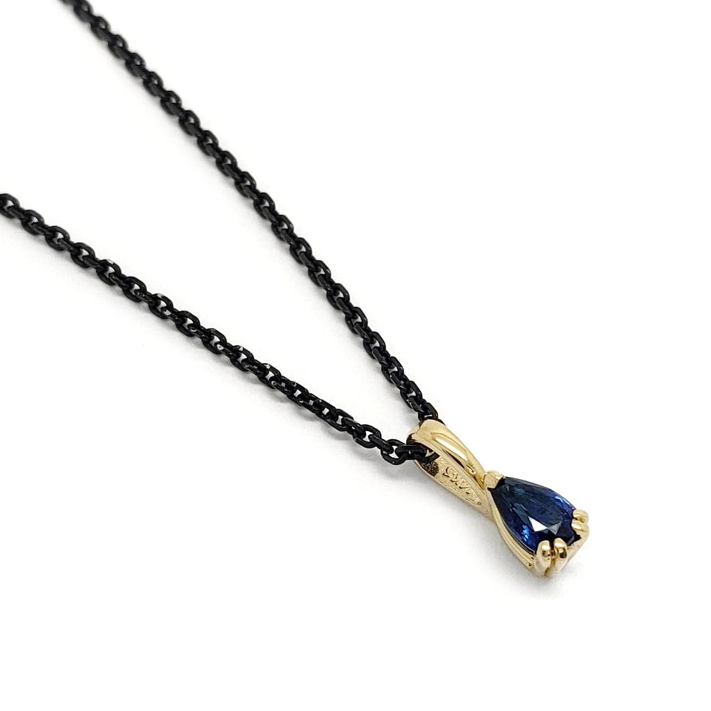 Blue Sapphire Pendant | Era Design Vancouver Canada