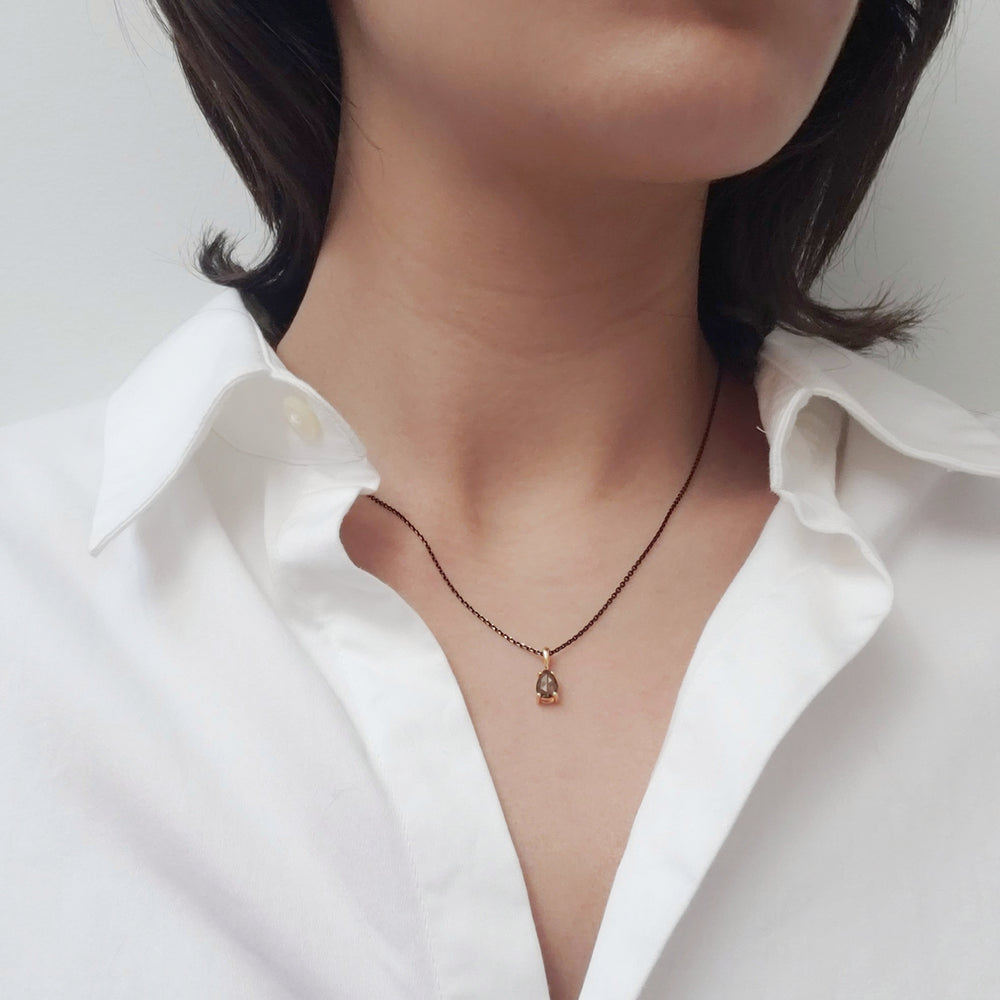 Green Sapphire Pendant | Era Design Vancouver Canada