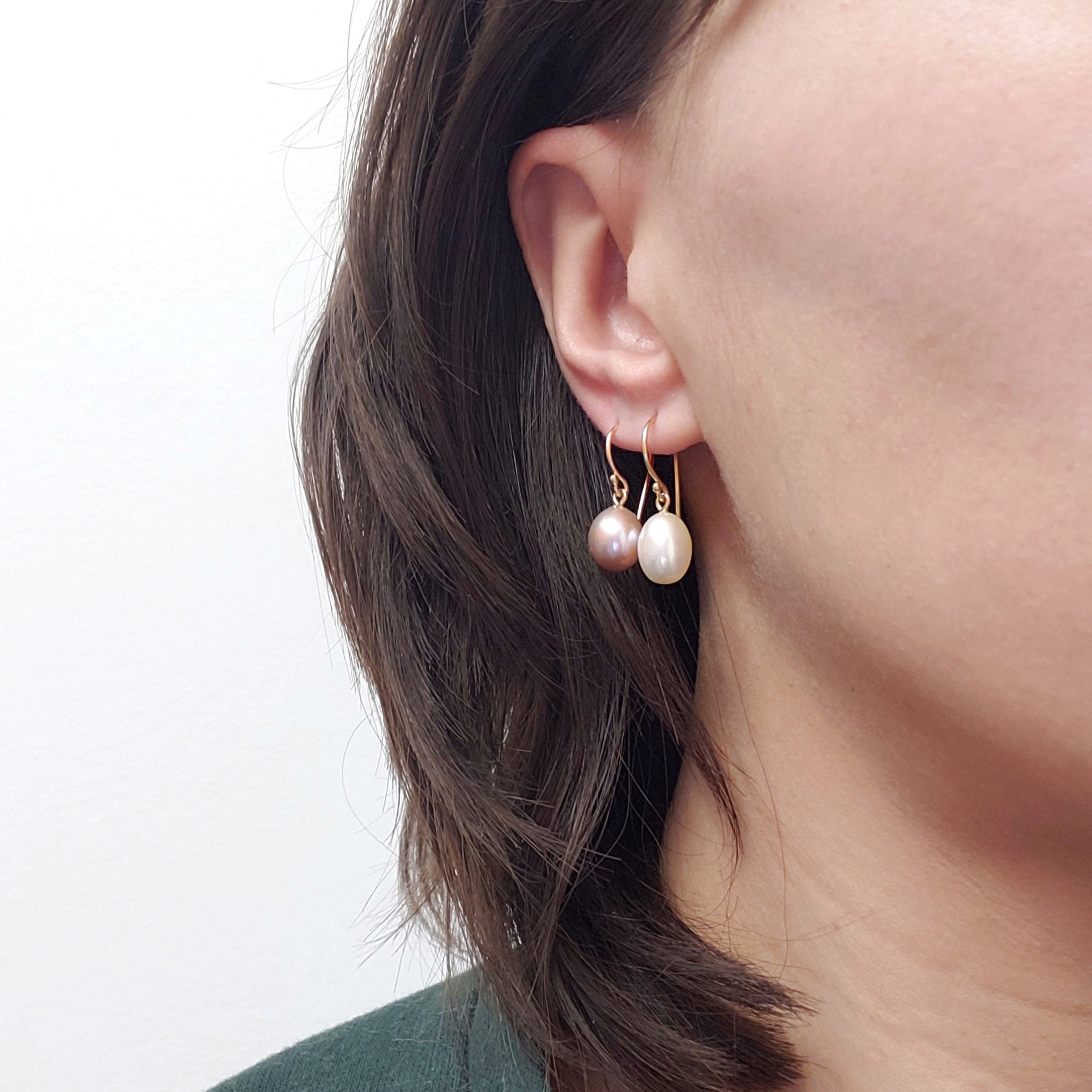 Freshwater Pearl Earrings | Era Design Vancouver Canada