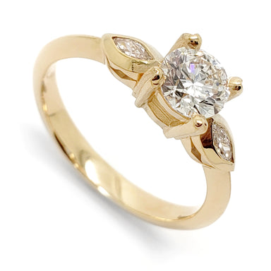 Lab Diamond Engagement Ring | Era Design Vancouver Canada