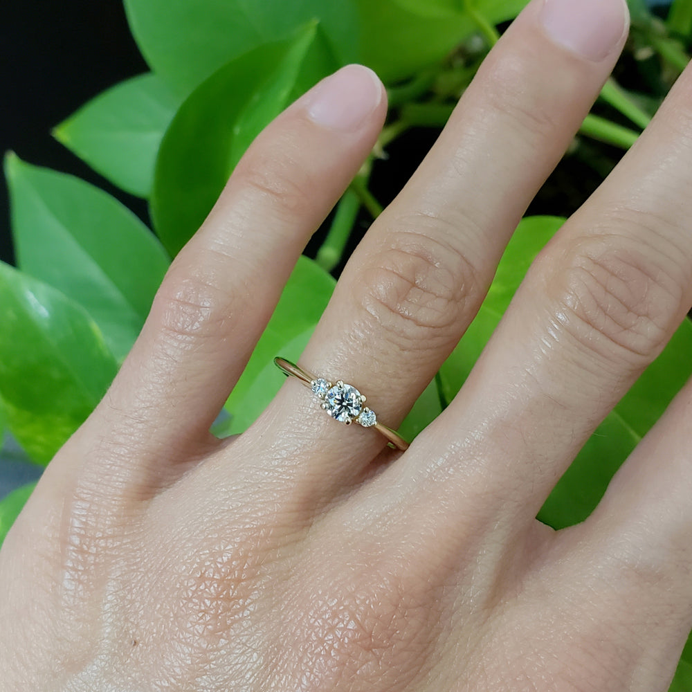 Lab Diamond Engagement Ring | Era Design Vancouver Canada