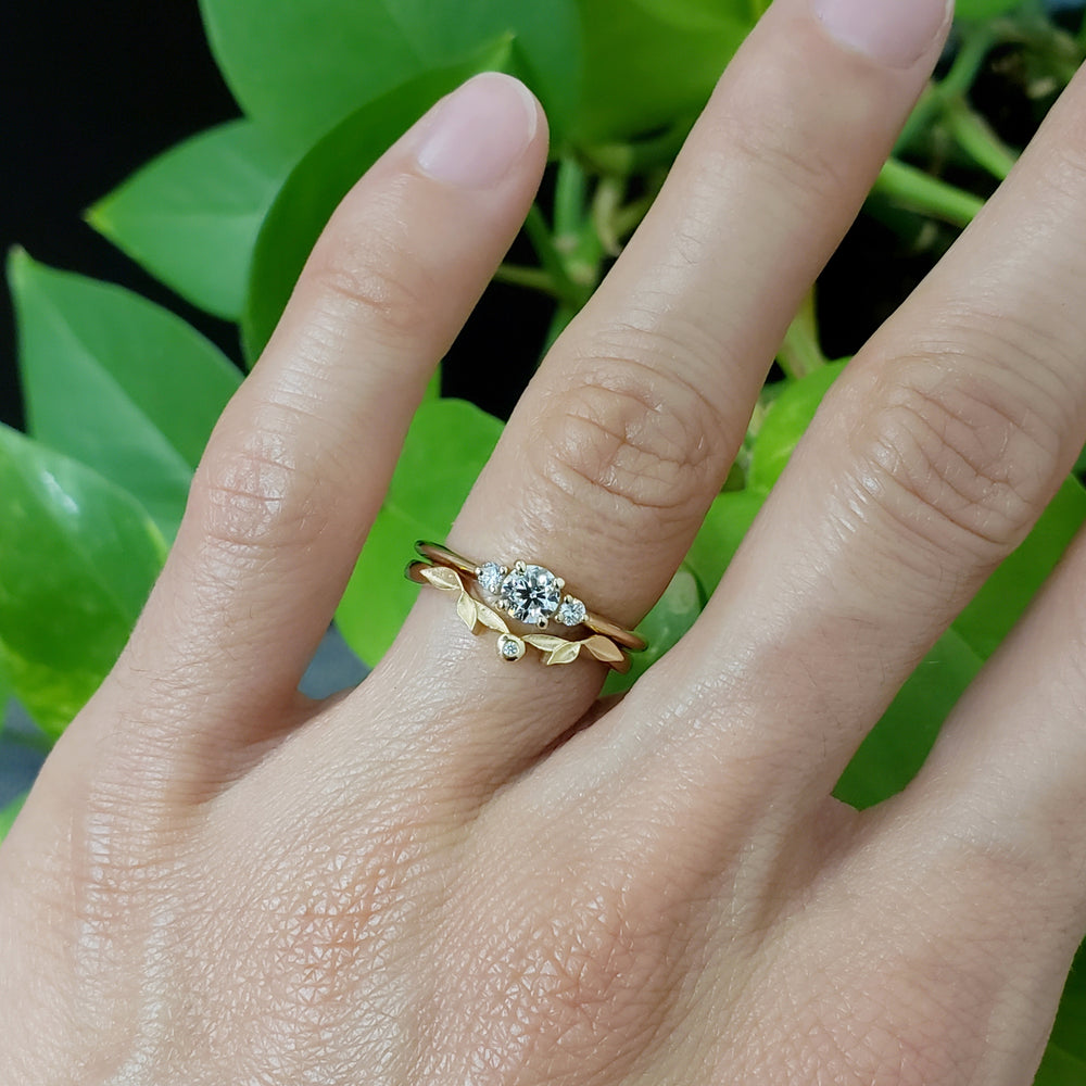 Lab Diamond Engagement Ring | Era Design Vancouver Canada