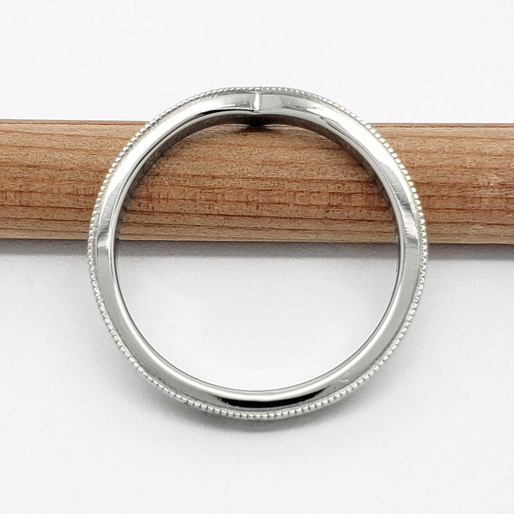 Hand Engraved Wedding Ring | Era Design Vancouver Canada