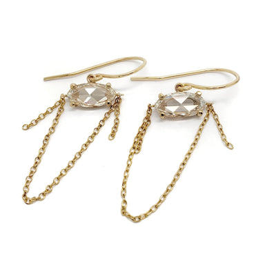 14kt Yellow Gold Lab Diamond Earrings | Era Design Vancouver Canada