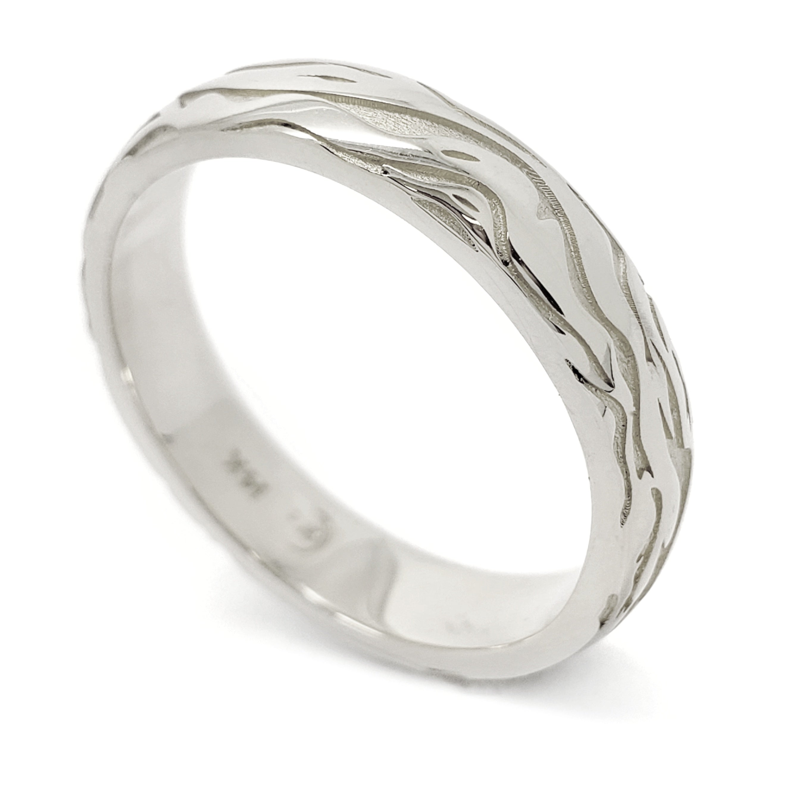 White Gold Wedding Ring | Era Design Vancouver Canada
