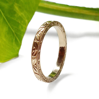 Yellow Gold Wedding Ring | Era Design Vancouver Canada