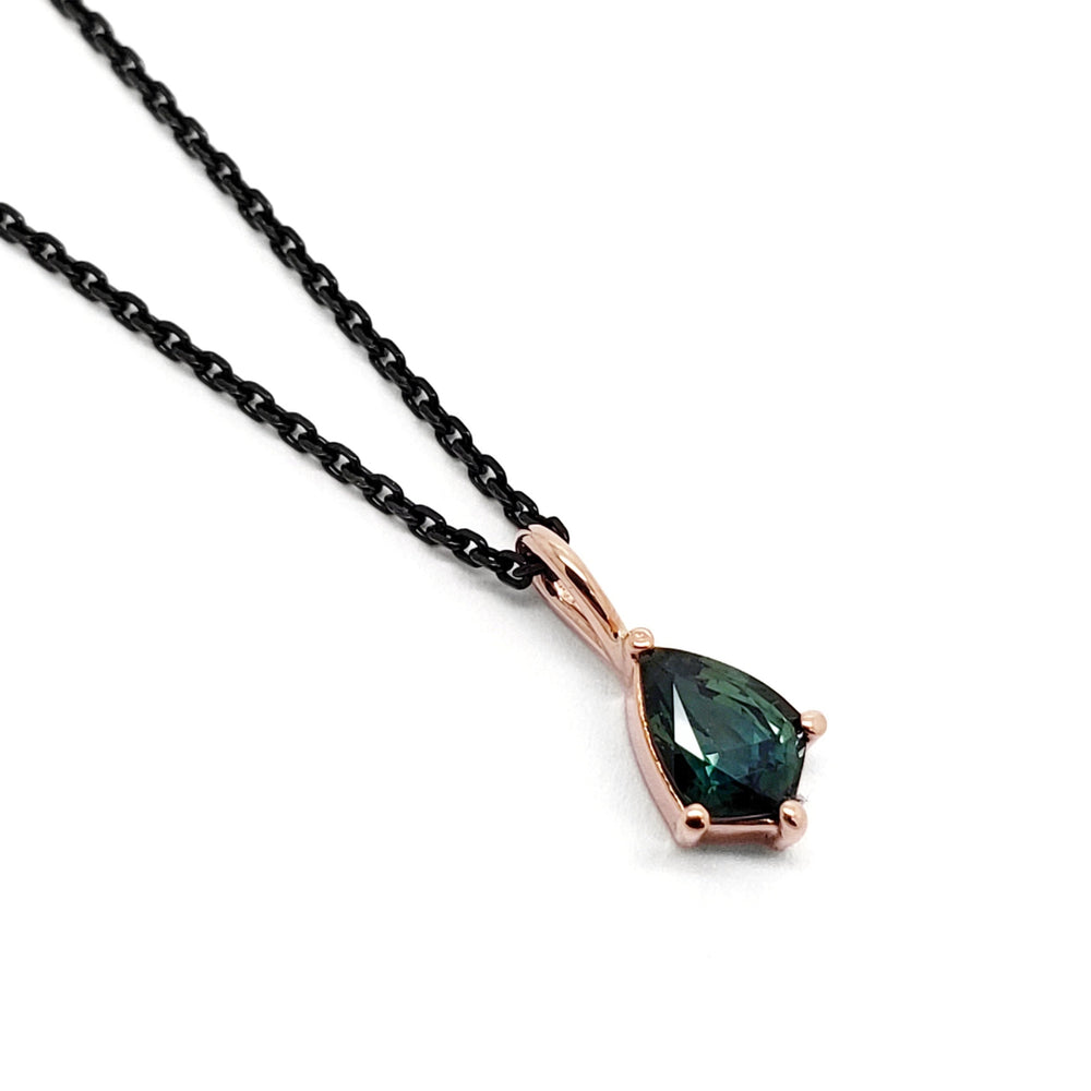 Green Sapphire Pendant | Era Design Vancouver Canada