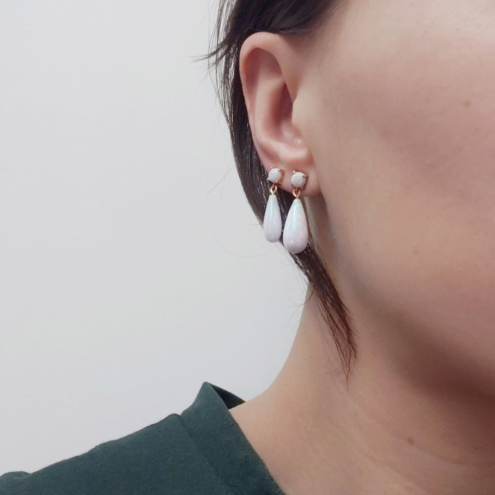 Simulated Opal Earrings | Era Design Vancouver Canada