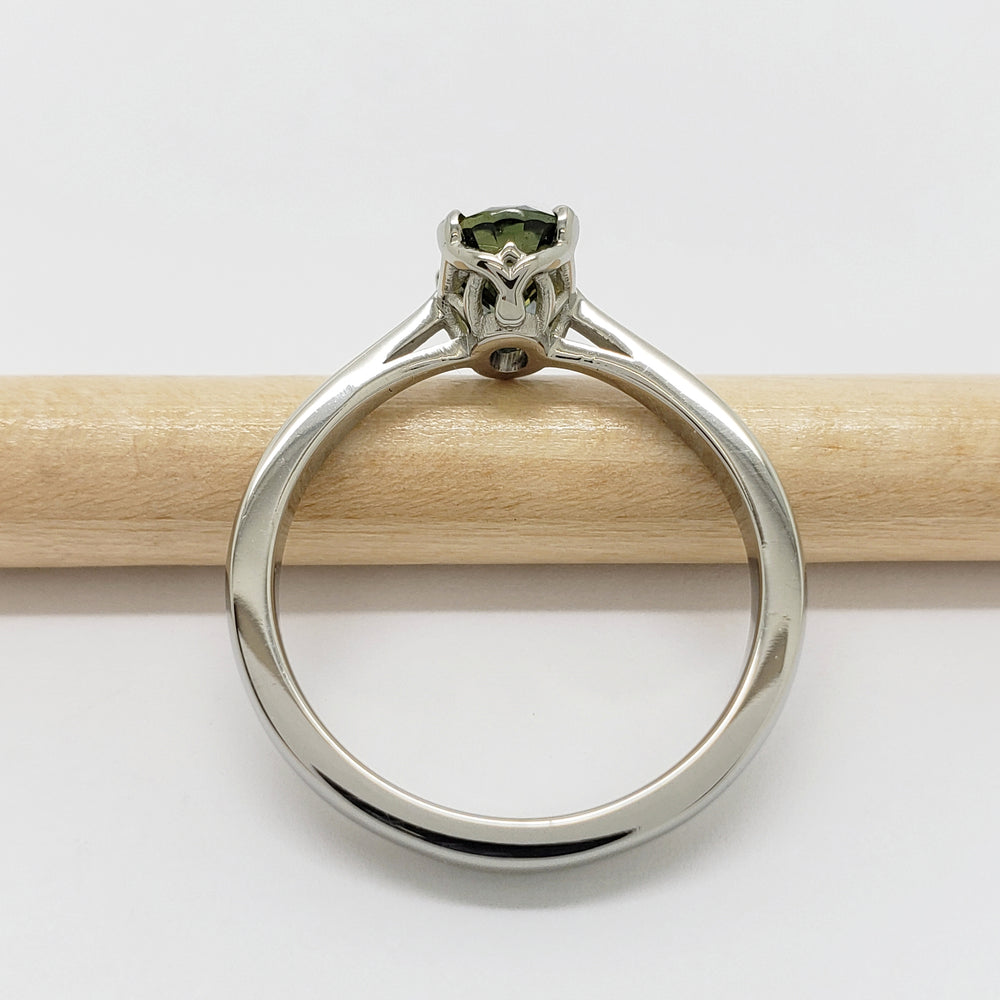 Australian Sapphire Engagement Ring | Era Design Vancouver Canada