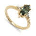 Green Sapphire Engagement Ring | Era Design Vancouver Canada