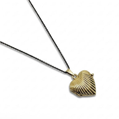 Vintage Engraved Gold Locket | Era Design Vancouver Canada