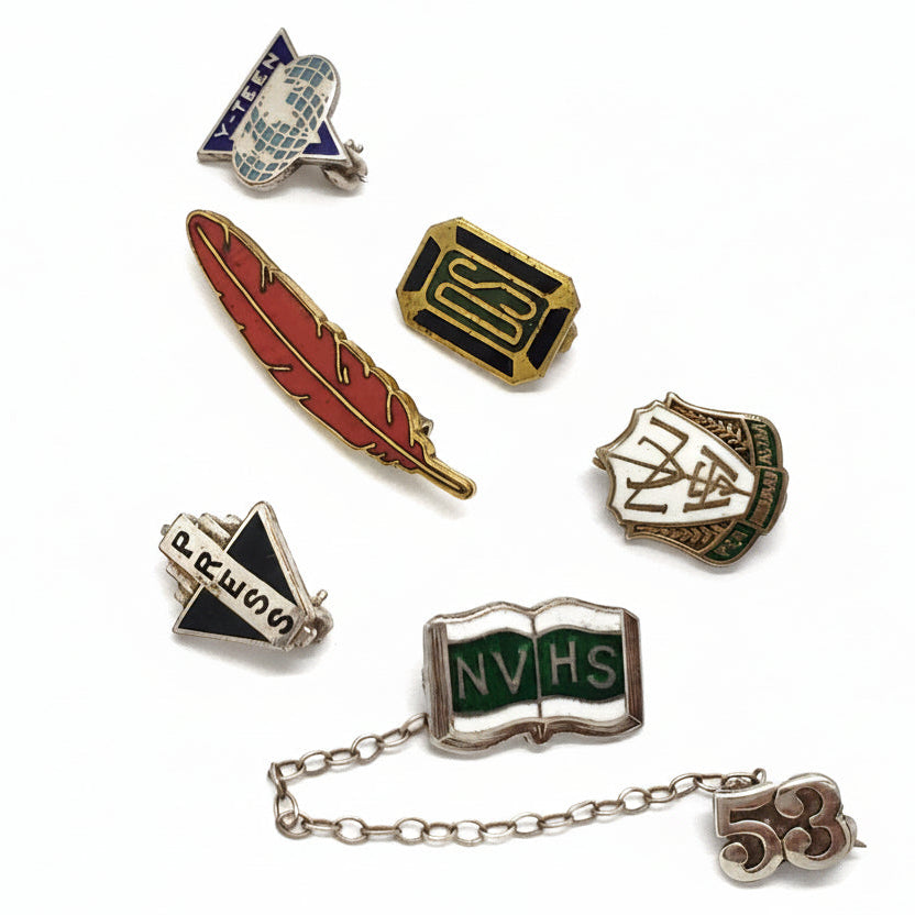Vintage Enamel Pins
