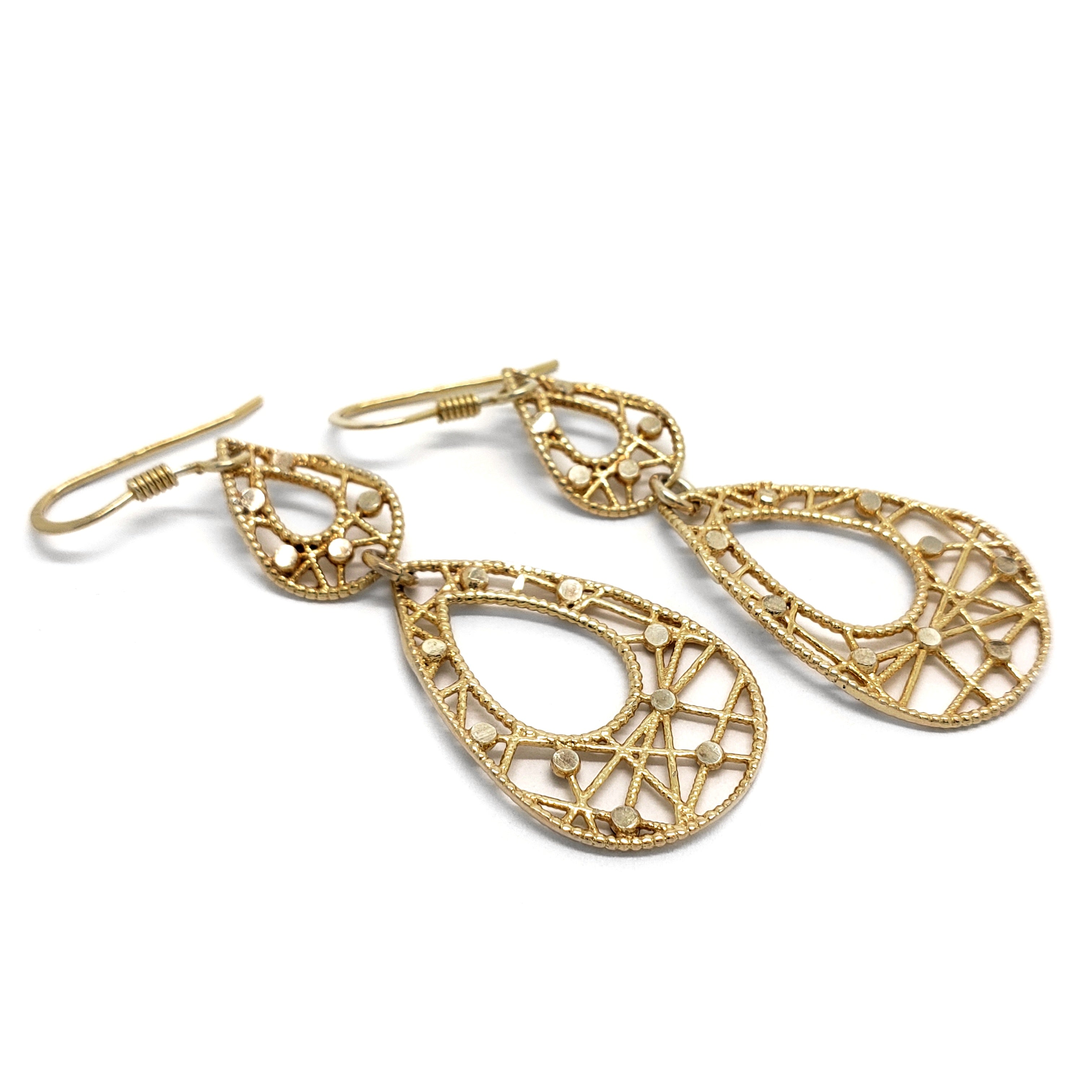 Vintage Filigree Earrings | Era Design Vancouver Canada