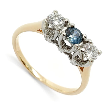 Vintage Sapphire and Diamond Ring | Era Design Vancouver Canada