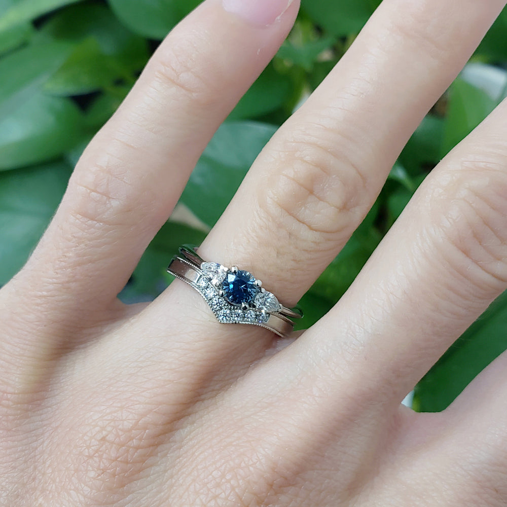Canadian Diamond Wedding Ring | Era Design Vancouver Canada