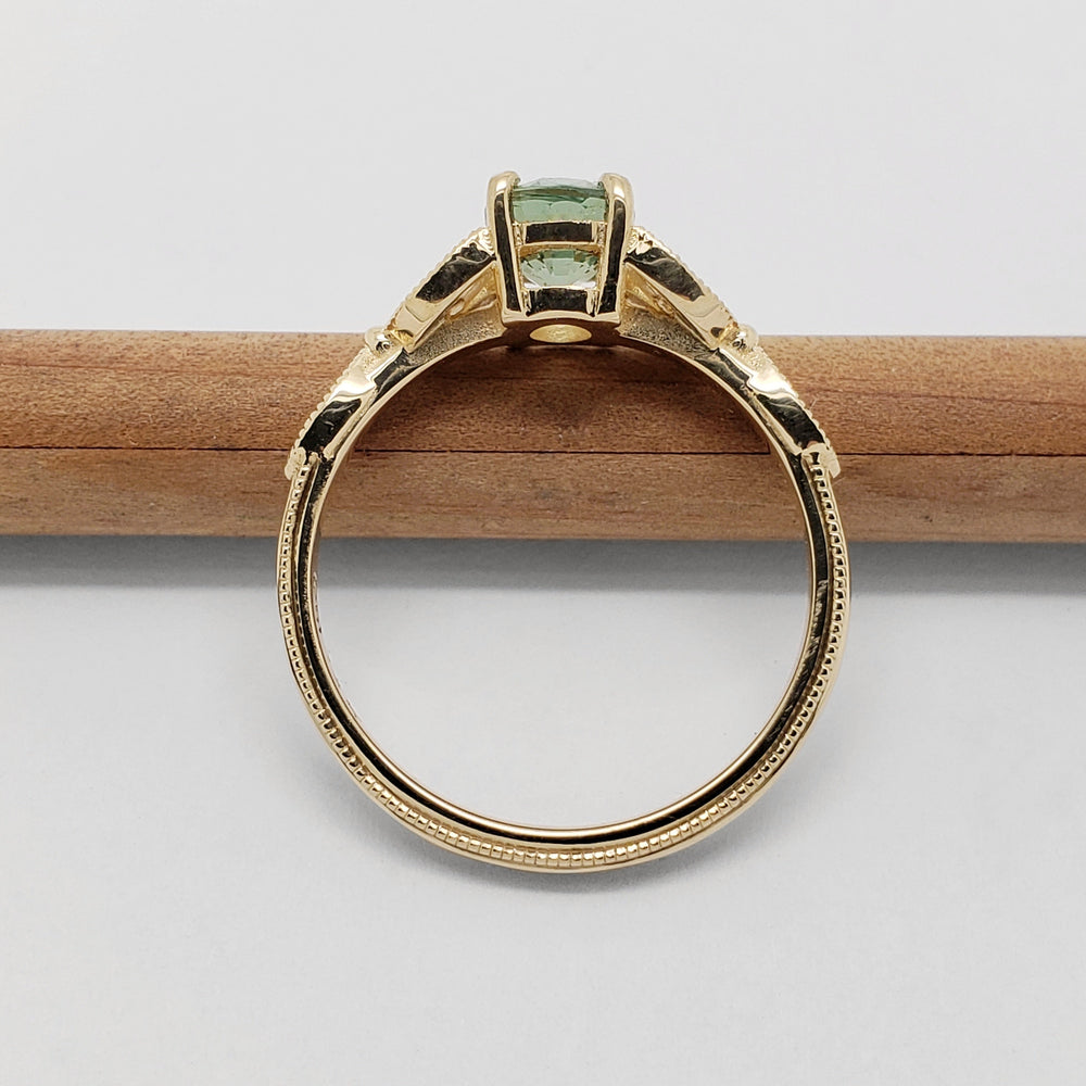 Australian Sapphire Engagement Ring | Era Design Vancouver Canada