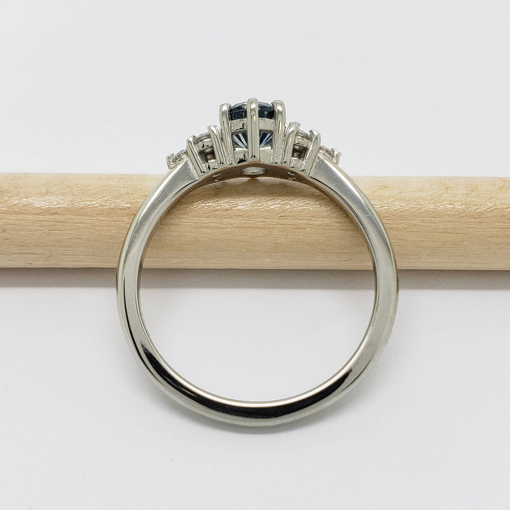 Montana Sapphire Engagement Ring | Era Design Vancouver Canada