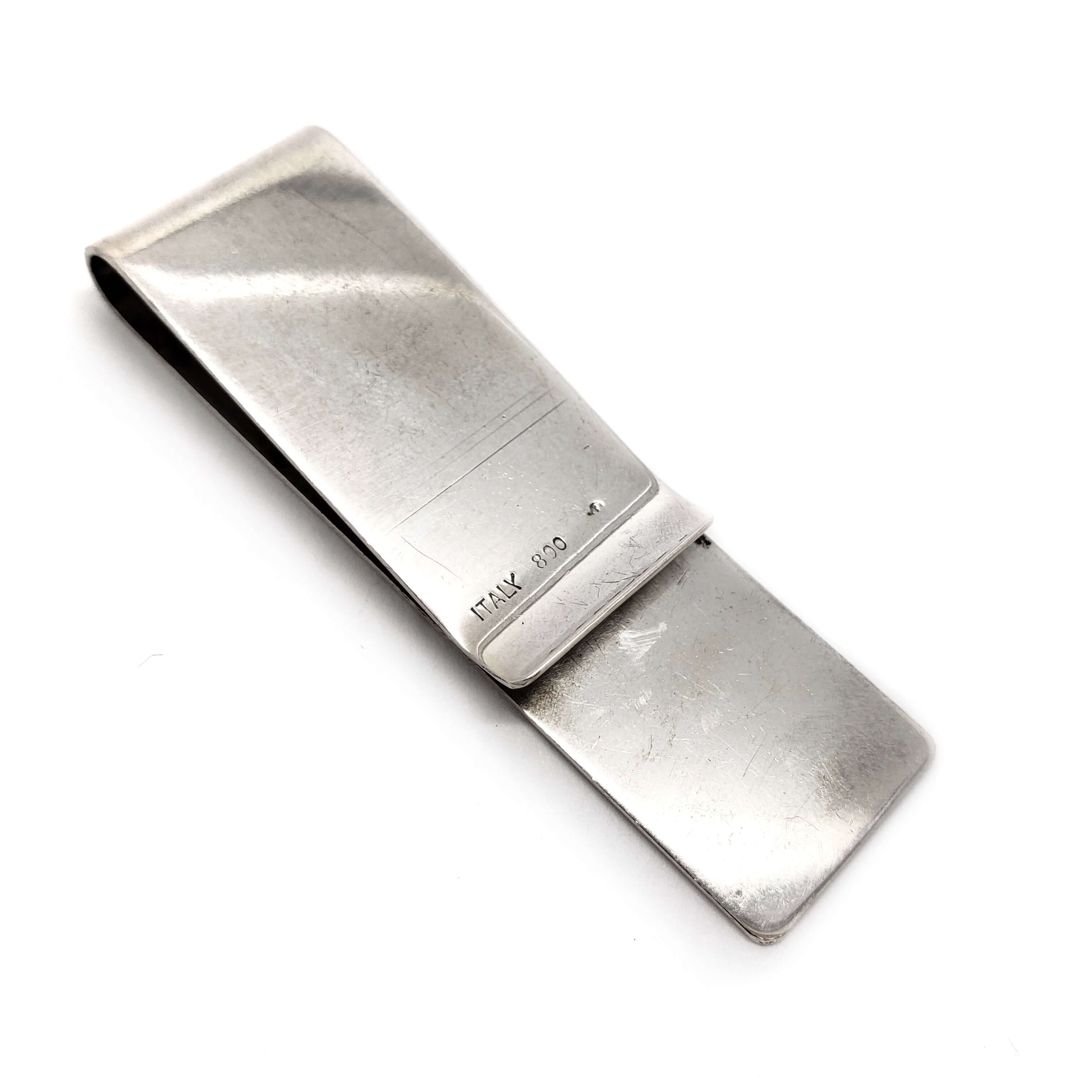小物 vintage silver800 money clip Vintage Money Clip | Era Design Vancouver Canada