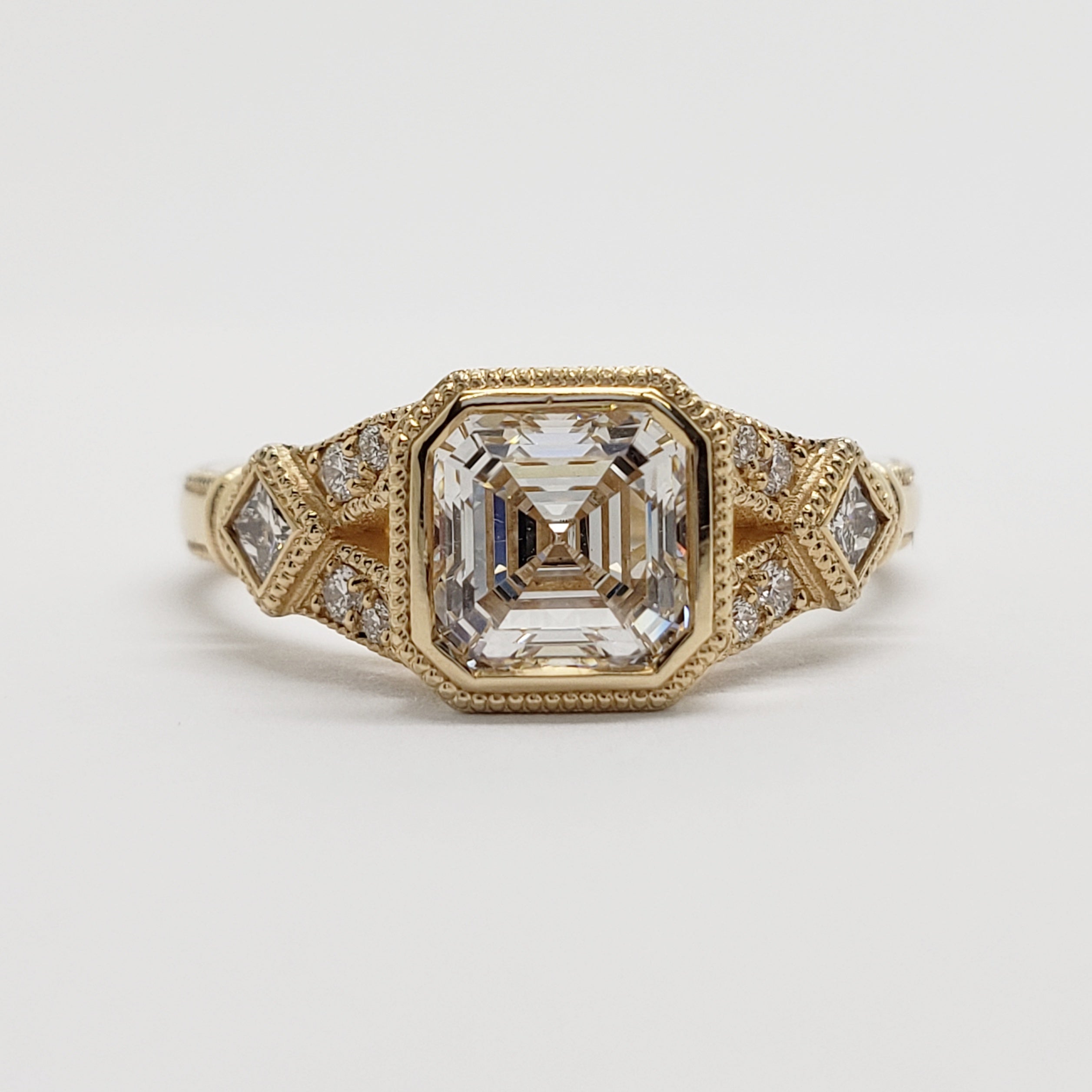 Lab Diamond Engagement Ring | Era Design Vancouver Canada