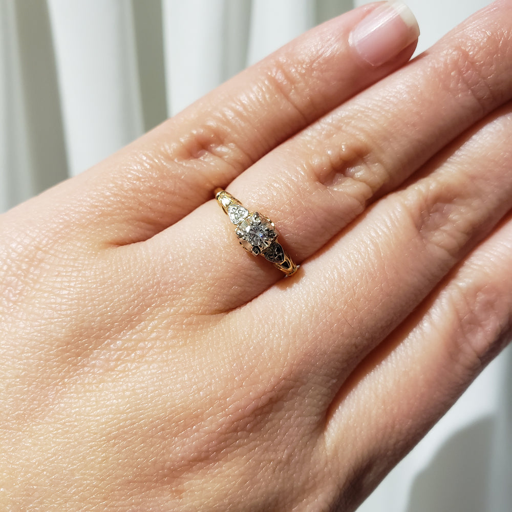 Antique Diamond Ring | Era Design Vancouver Canada