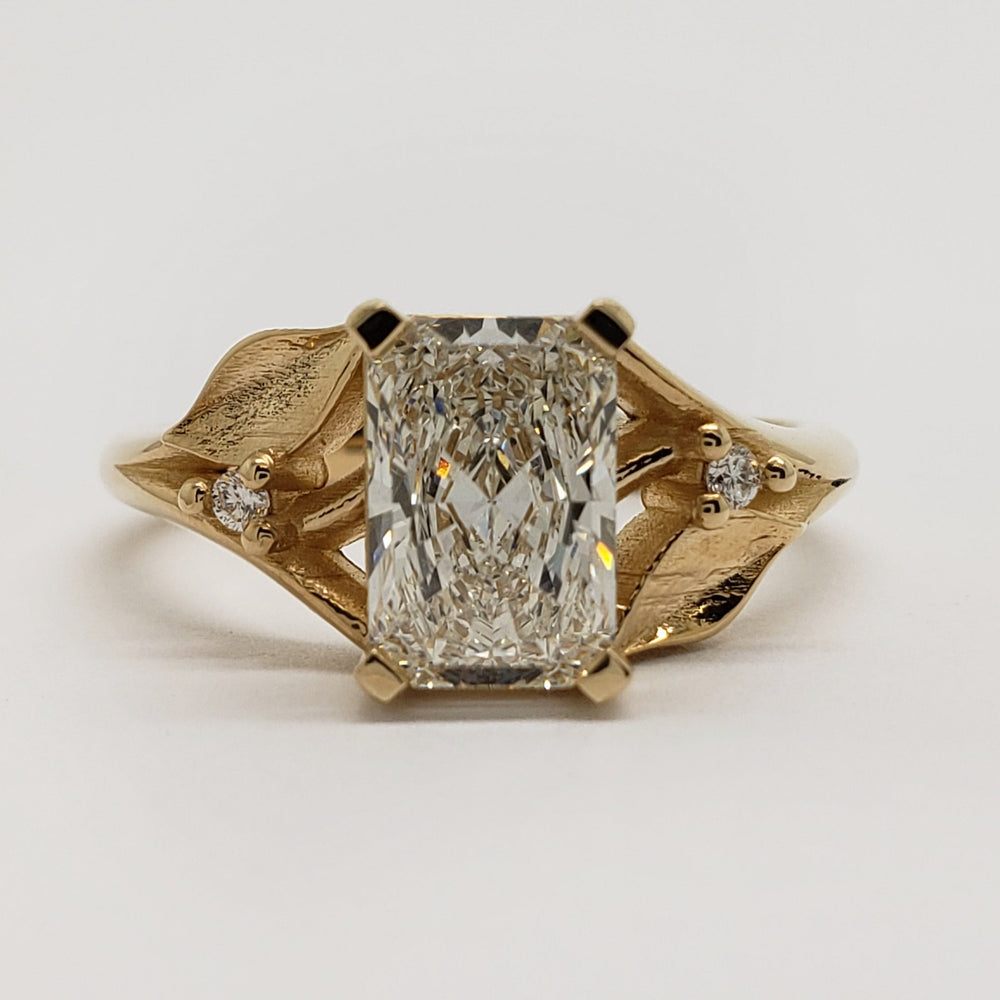 Lab Diamond Engagement Ring | Era Design Vancouver Canada