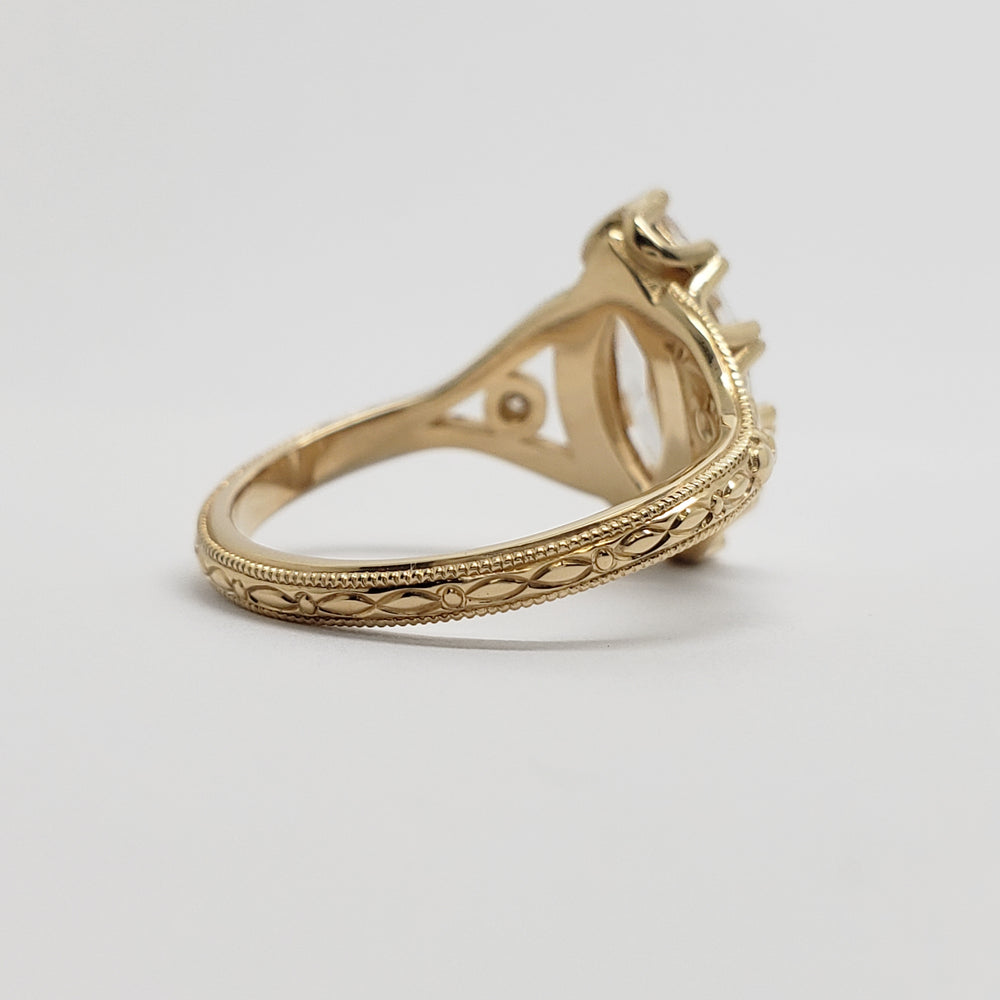 Lab Diamond Engagement Ring | Era Design Vancouver Canada