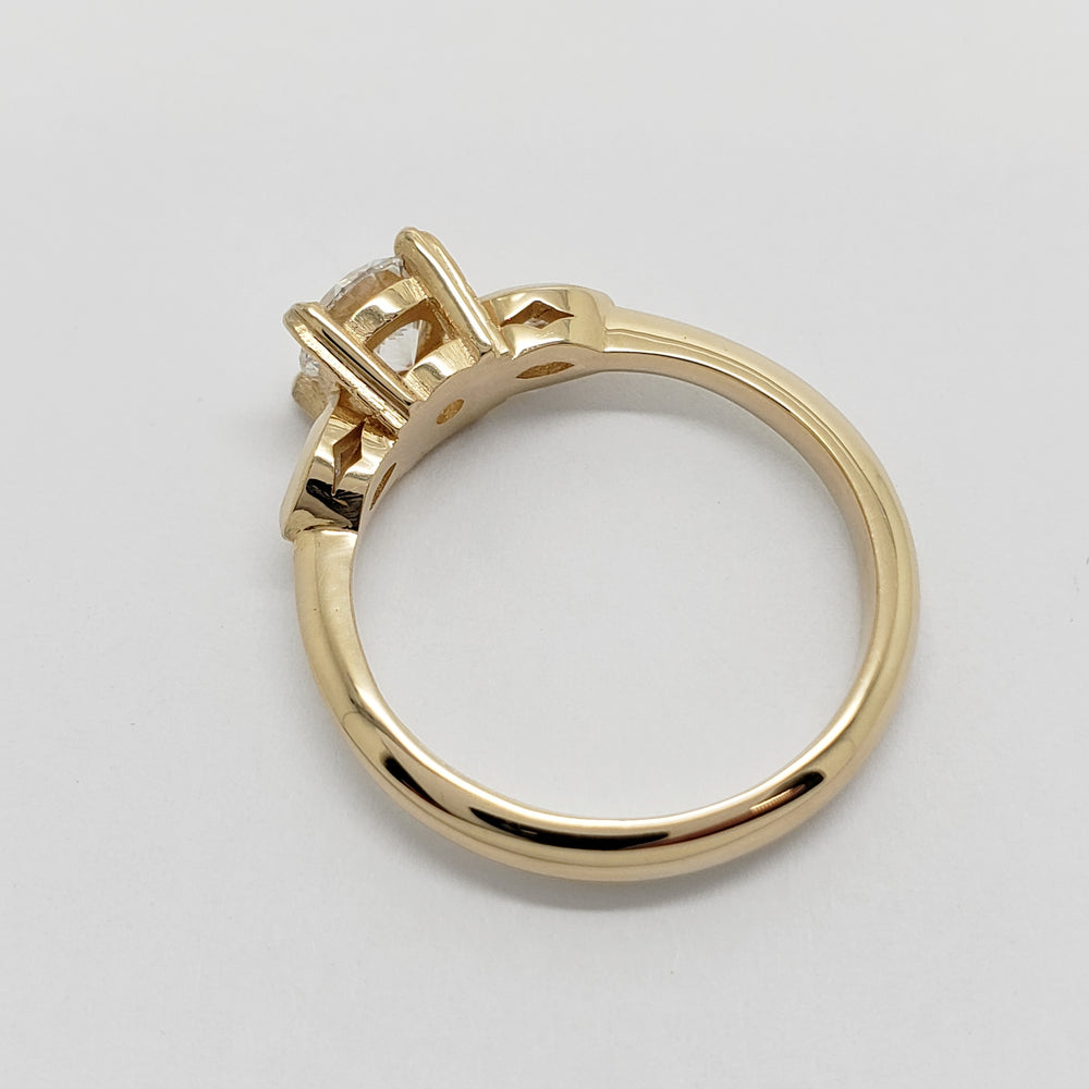 Lab Diamond Engagement Ring | Era Design Vancouver Canada