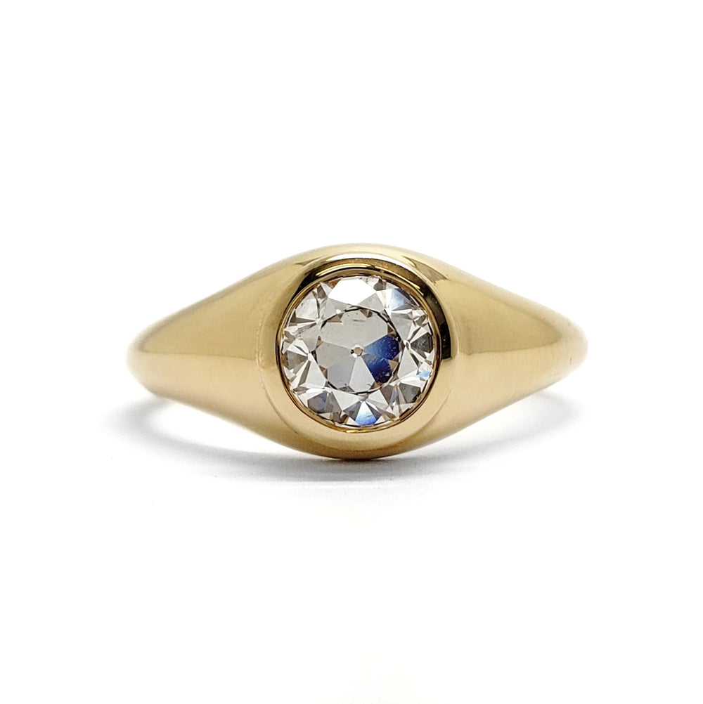 Lab Diamond Engagement Ring | Era Design Vancouver Canada