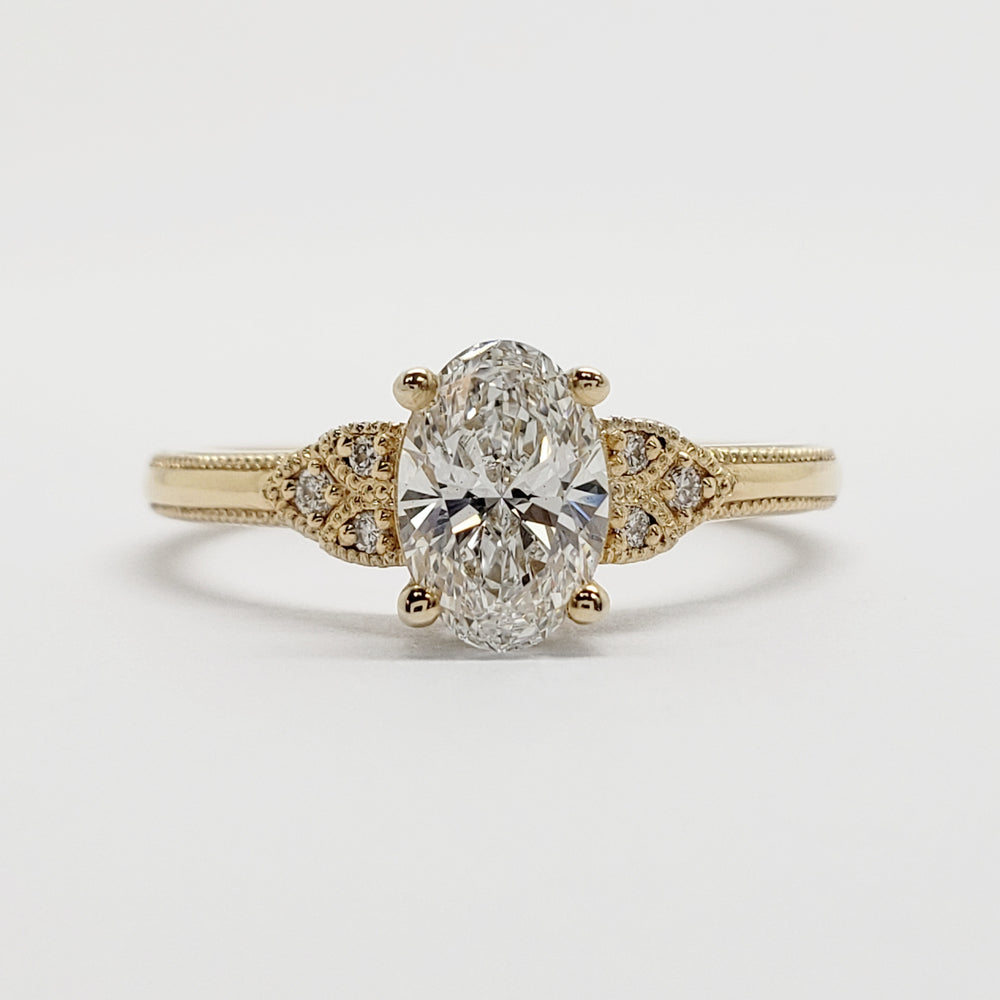 Lab Grown Diamond Engagement Ring | Era Design Vancouver Canada