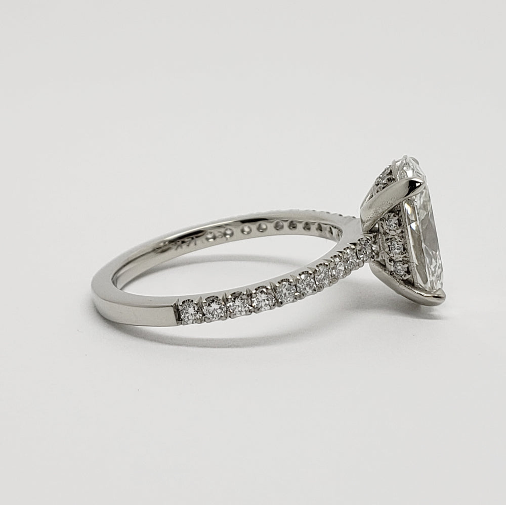Lab Diamond Engagement Ring | Era Design Vancouver Canada