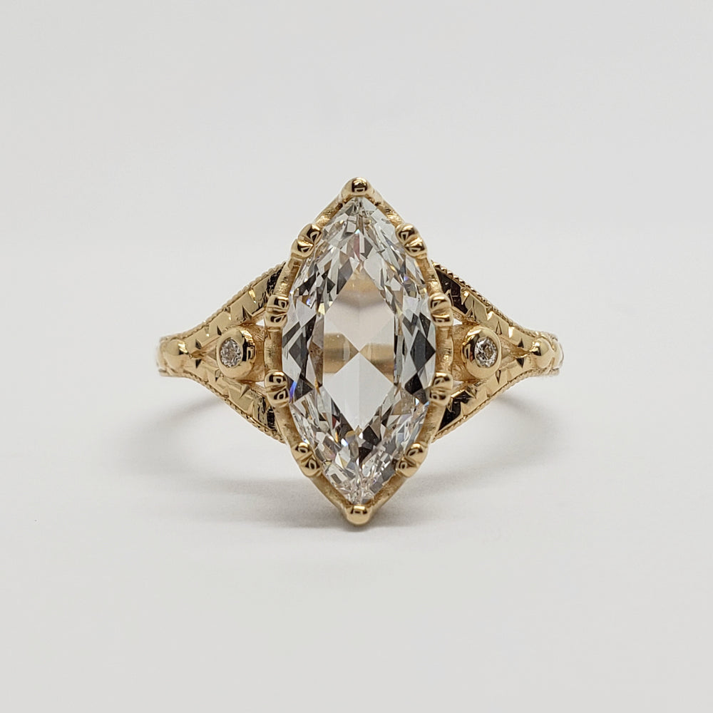 Lab Diamond Engagement Ring | Era Design Vancouver Canada