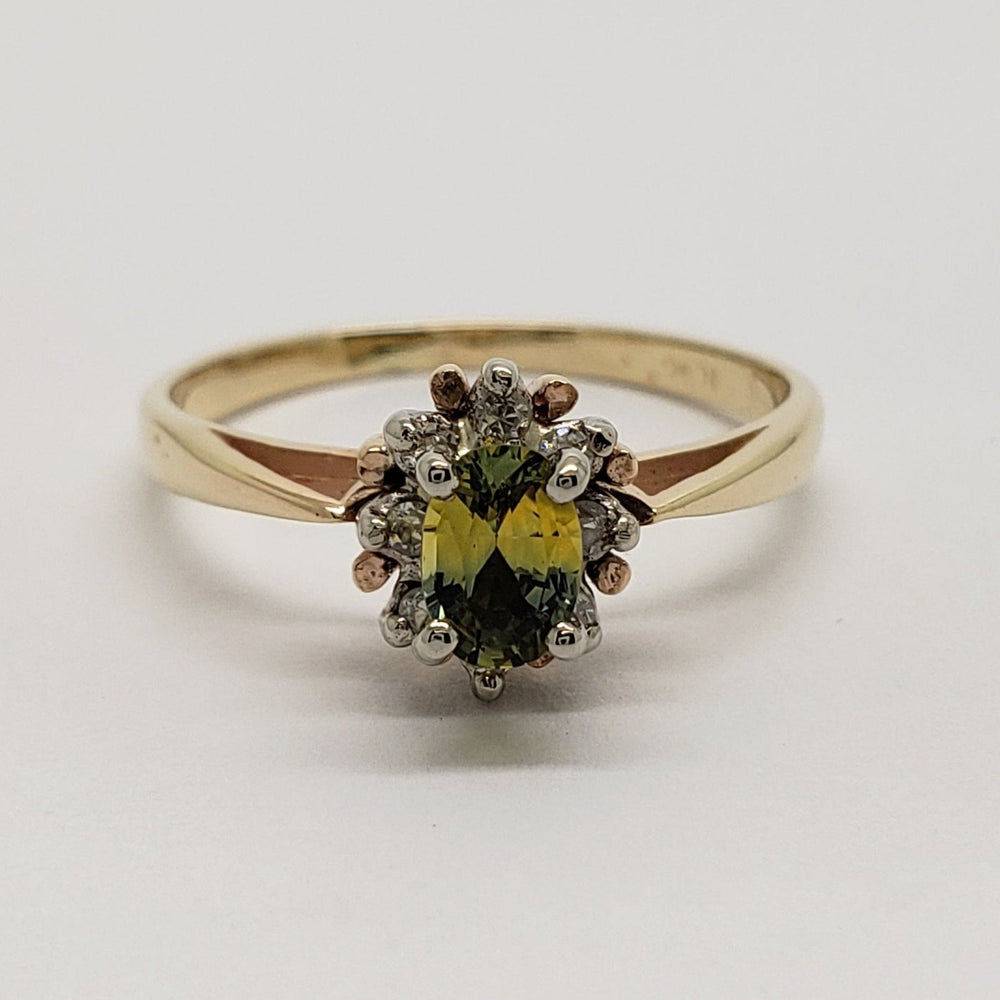 Vintage Sapphire and Diamond Ring | Era Design Vancouver Canada