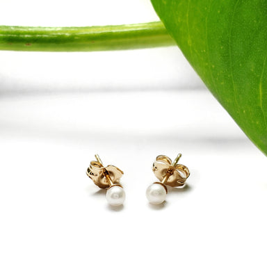 Freshwater Pearl Stud Earrings | Era Design Vancouver Canada