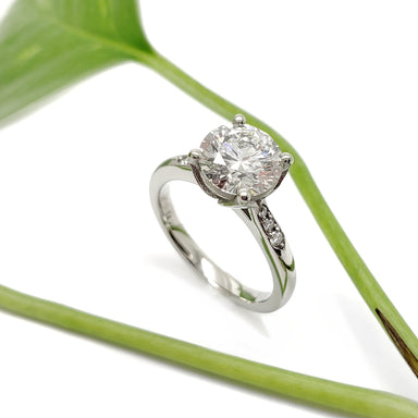 Lab Grown Diamond Engagement Ring | Era Design Vancouver Canada