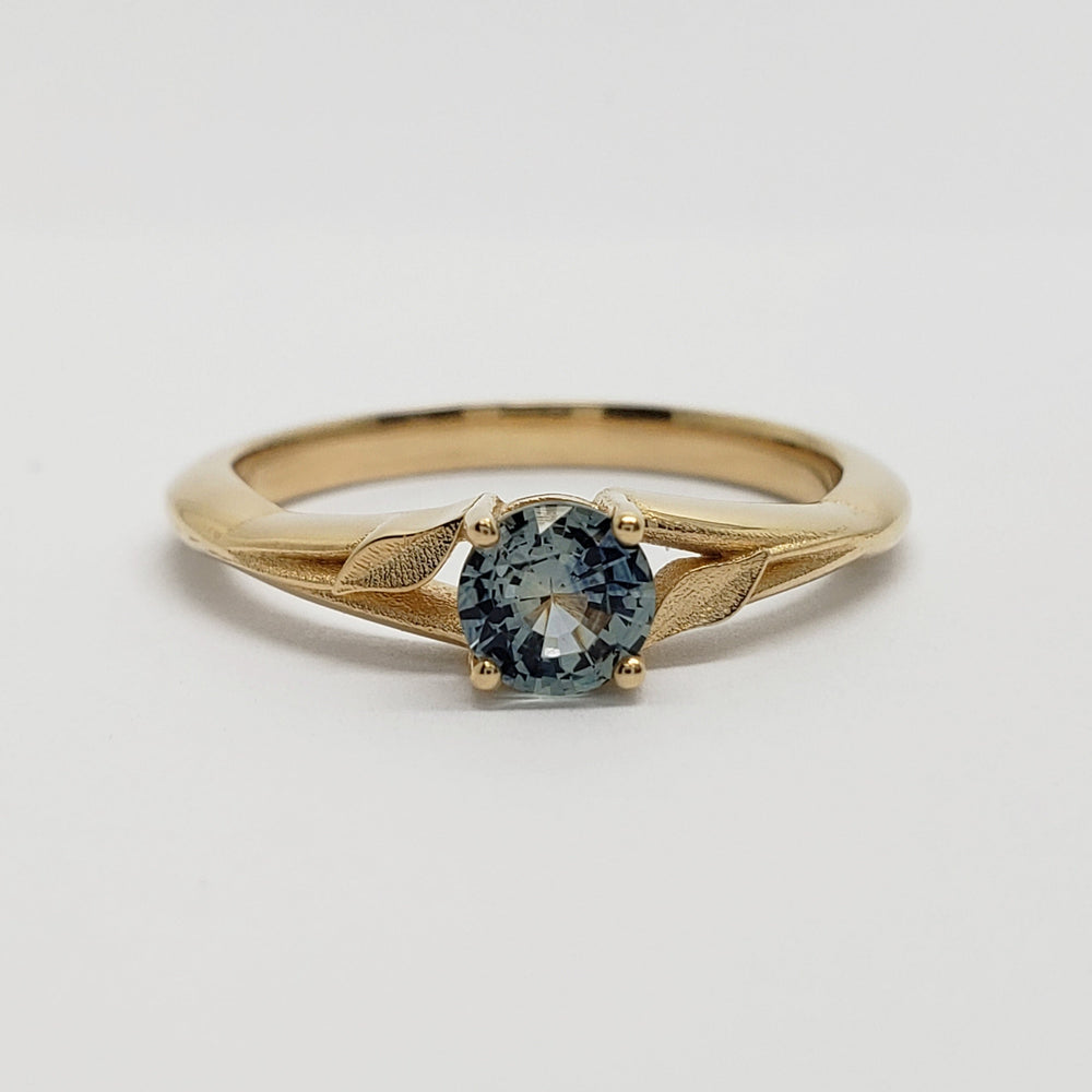 Montana Sapphire Engagement Ring | Era Design Vancouver Canada