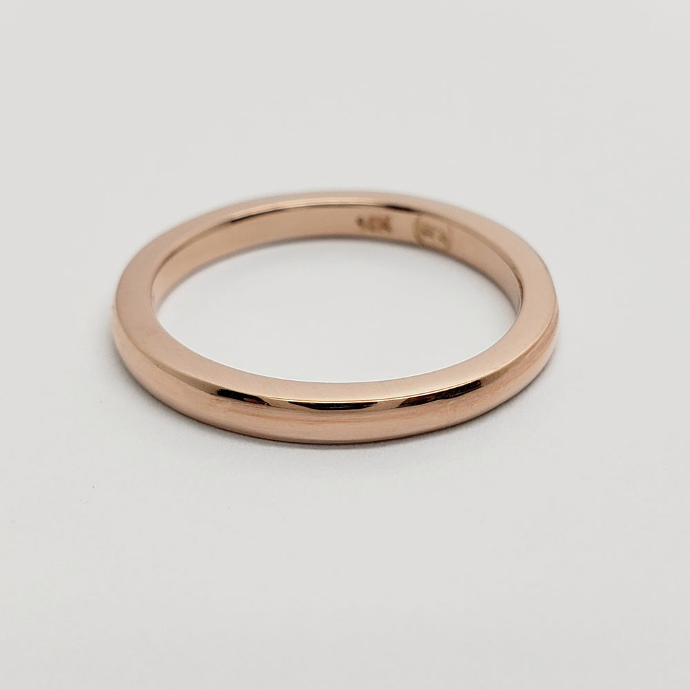 Rose Gold Wedding Ring | Era Design Vancouver Canada