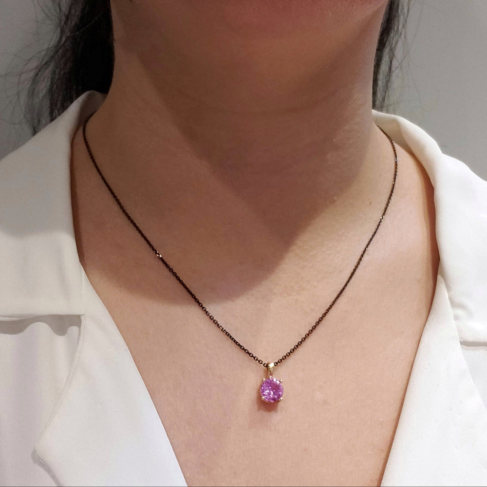 Sapphire and Spinel Pendant | Era Design Vancouver Canada