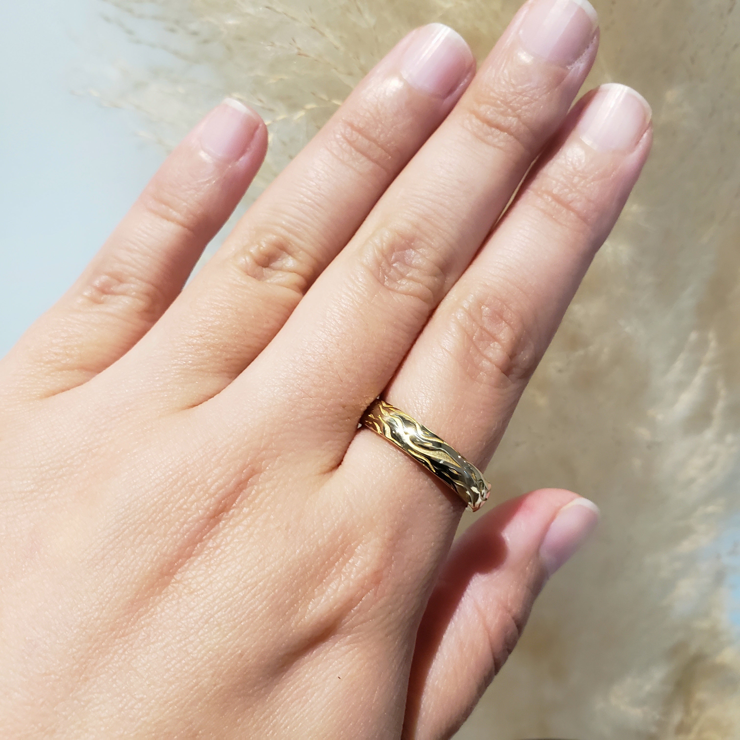 Yellow Gold Wedding Ring | Era Design Vancouver Canada