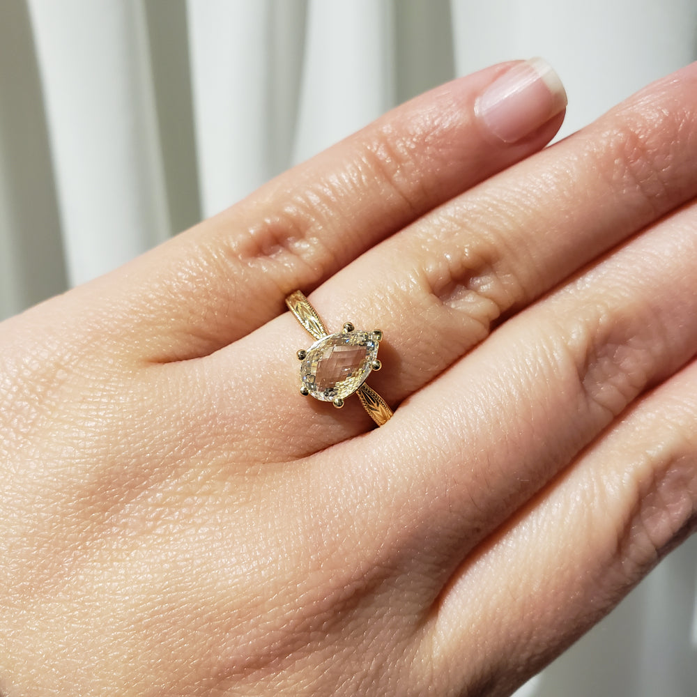 Lab Diamond Engagement Ring | Era Design Vancouver Canada