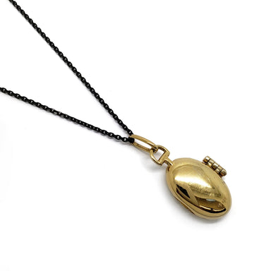 Vintage Gold Vermeil Locket | Era Design Vancouver Canada