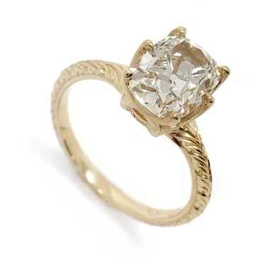 Lab Diamond Engagement Ring | Era Design Vancouver Canada