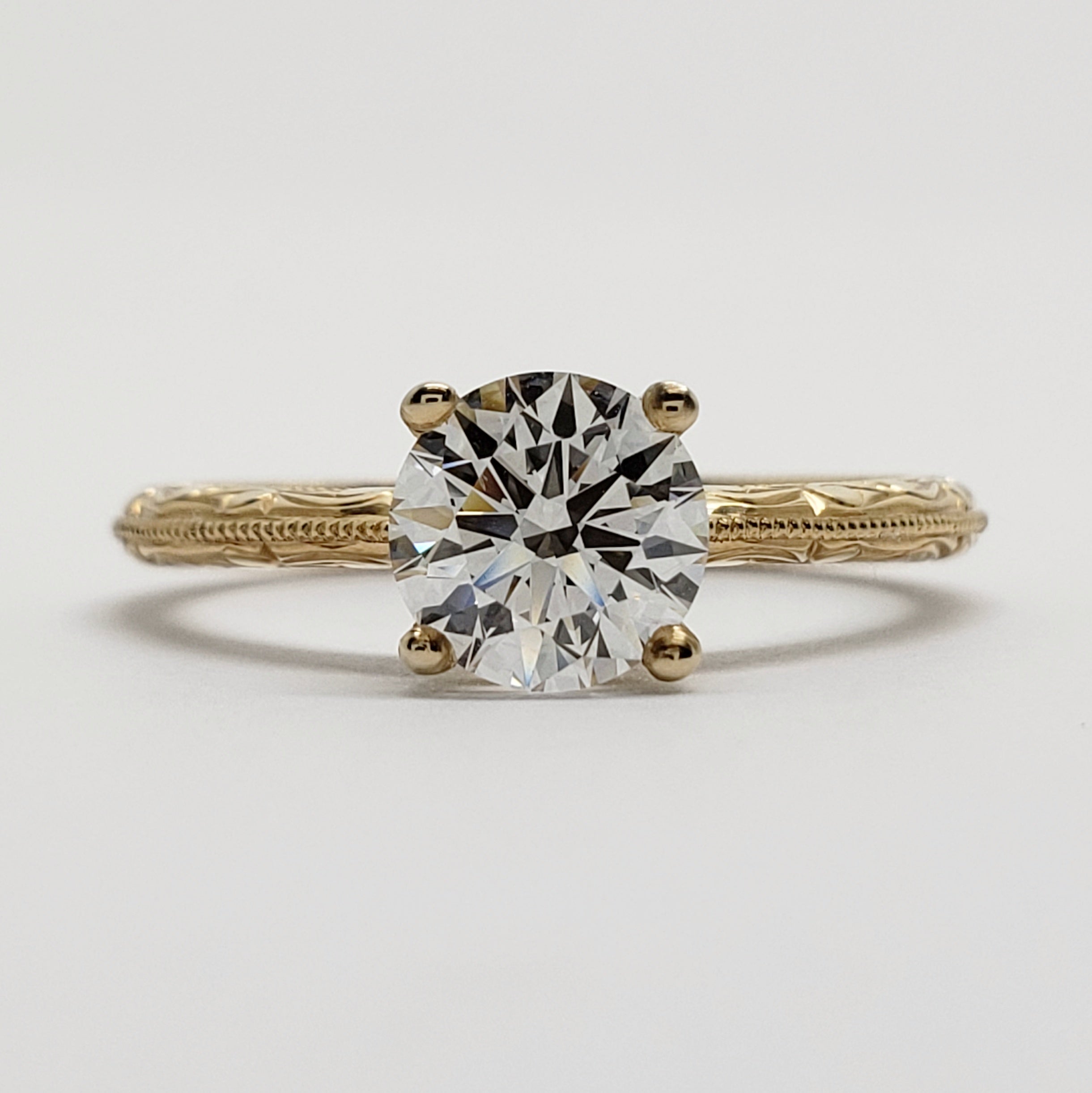 Lab Diamond Engagement Ring | Era Design Vancouver Canada